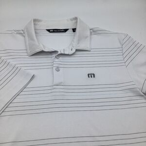 Travis‎ Mathew Mens Short Sleeve Pima Cotton Blend Golf Polo Size Medium